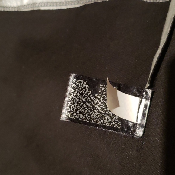 Catherine Malandrino NEW Flare Metallic Silver "PETE" Mini Skirt NWT Women's L - Picture 12 of 16